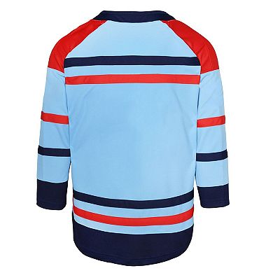 Youth Light Blue Winnipeg Jets Anniversary Premier Jersey