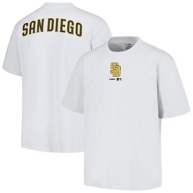 Men's PLEASURES White San Diego Padres Mascot T-Shirt