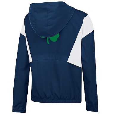 Women's Under Armour Navy/White Notre Dame Fighting Irish Game Day Full-Zip Jacket