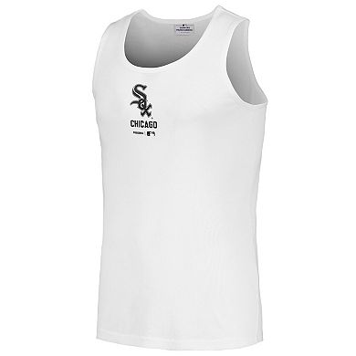 Men's PLEASURES White Chicago White Sox Two-Pack Tank Top