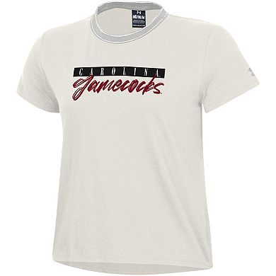 Women's Under Armour White South Carolina Gamecocks Iconic T-Shirt