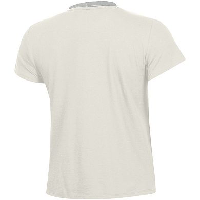 Women's Under Armour White South Carolina Gamecocks Iconic T-Shirt