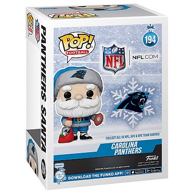 Carolina Panthers  Santa Funko Pop! Fanatics Exclusive Vinyl Figure