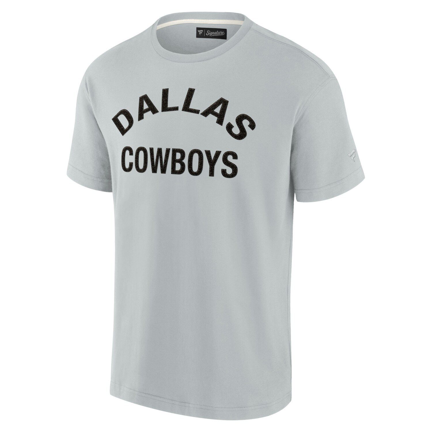 Unisex Fanatics Signature Gray Dallas Cowboys Super Soft Short Sleeve T ...