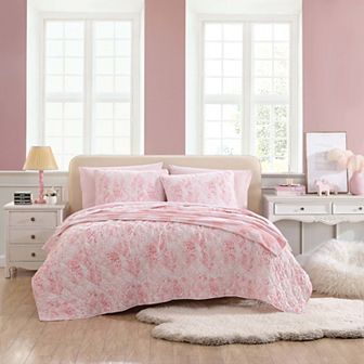 Betsey Johnson Butterfly Ombre Quilt Set with Shams