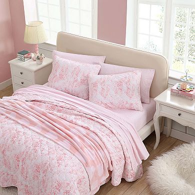 Betsey Johnson Butterfly Ombre Quilt Set with Shams