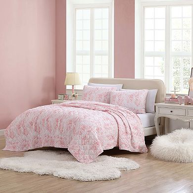 Betsey Johnson Butterfly Ombre Quilt Set with Shams