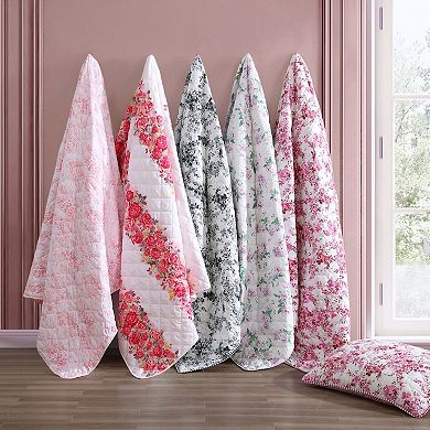 Betsey Johnson Butterfly Ombre Quilt Set with Shams
