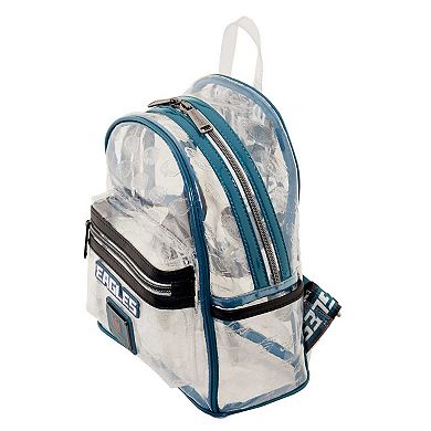 Loungefly Philadelphia Eagles Clear Mini Backpack