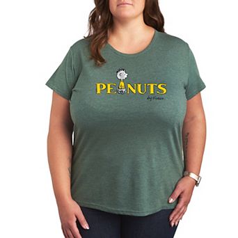Plus Peanuts Franklin Logo Graphic Tee