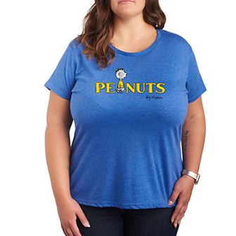 Plus Peanuts Franklin Logo Graphic Tee