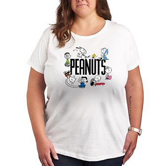 Plus Peanuts Group Logo Graphic Tee