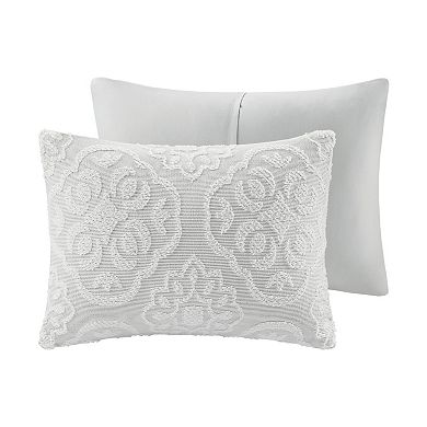 Madison Park Maeve 3-Piece Tufted Woven Medallion Comforter Set