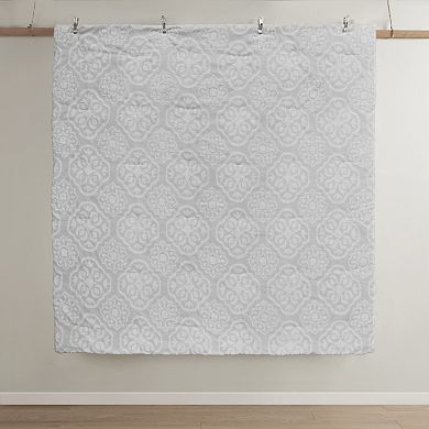 Madison Park Maeve 3-Piece Tufted Woven Medallion Comforter Set