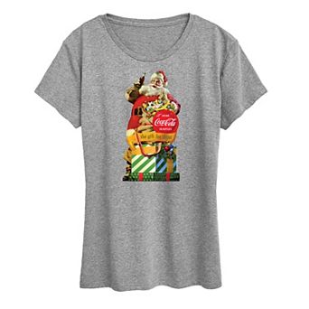 Plus Size Coca Cola Gift For Thirst Graphic Tee