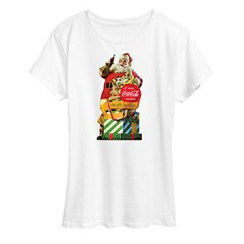 Plus Size Coca Cola Gift For Thirst Graphic Tee