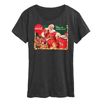 Plus Size Coca Cola Ice Cooler Graphic Tee