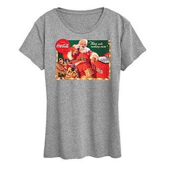 Plus Size Coca Cola Ice Cooler Graphic Tee