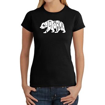 California Bear - Women's Word Art T-Shirt