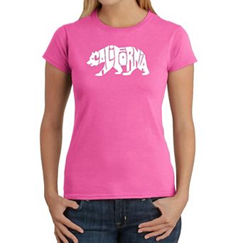California Bear - Women's Word Art T-Shirt