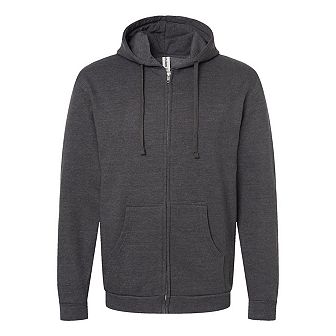 Tultex Unisex Full-Zip Hooded Sweatshirt