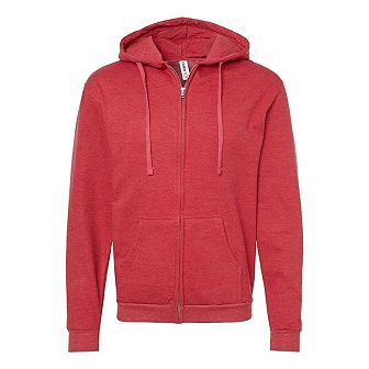 Tultex Unisex Full-Zip Hooded Sweatshirt