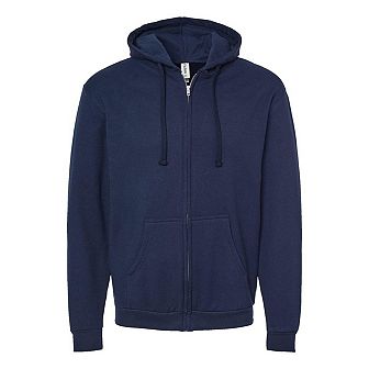 Tultex Unisex Full-Zip Hooded Sweatshirt