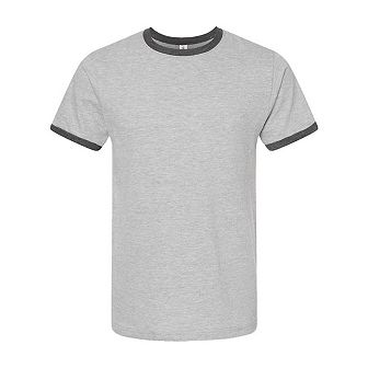 Tultex Unisex Fine Jersey Ringer T-Shirt