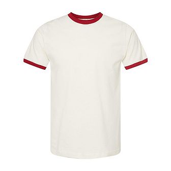 Tultex Unisex Fine Jersey Ringer T-Shirt