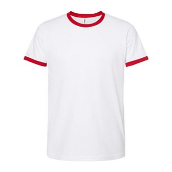 Tultex Unisex Fine Jersey Ringer T-Shirt