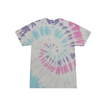Colortone Multi-Color Tie-Dyed T-Shirt