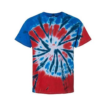 Colortone Multi-Color Tie-Dyed T-Shirt