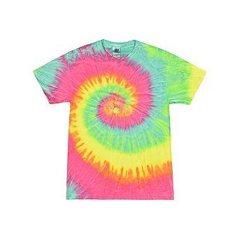 Colortone Multi-Color Tie-Dyed T-Shirt