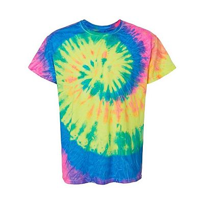 Colortone Multi-Color Tie-Dyed T-Shirt