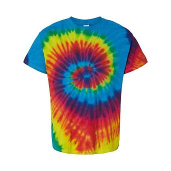 Colortone Multi-Color Tie-Dyed T-Shirt
