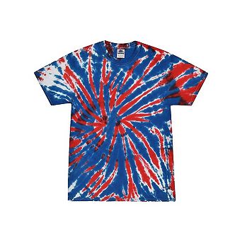 Colortone Multi-Color Tie-Dyed T-Shirt