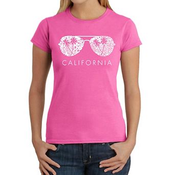 California Shades - Women's Word Art T-Shirt