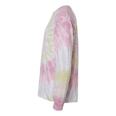 Colortone Tie-Dyed Long Sleeve T-Shirt