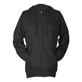 Tultex Unisex Beach Full-Zip Hooded Long Sleeve T-Shirt