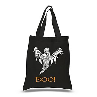 Halloween Ghost - Small Word Art Tote Bag