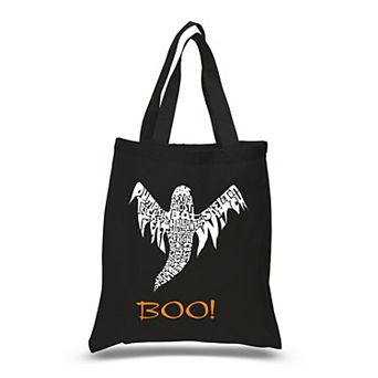 Halloween Ghost - Small Word Art Tote Bag