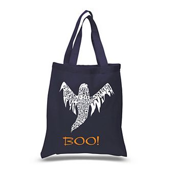 Halloween Ghost - Small Word Art Tote Bag