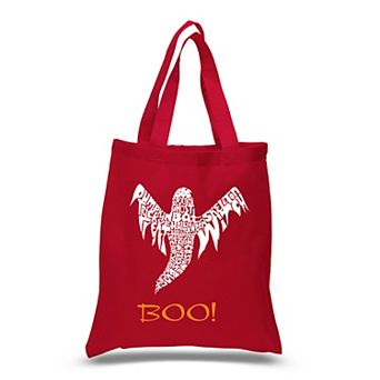 Halloween Ghost - Small Word Art Tote Bag