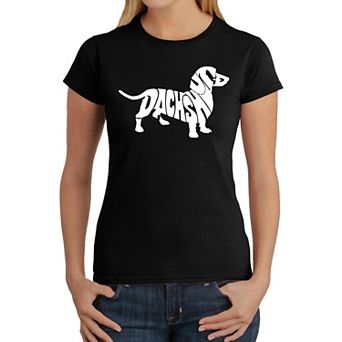 Dachshund - Women's Word Art T-Shirt