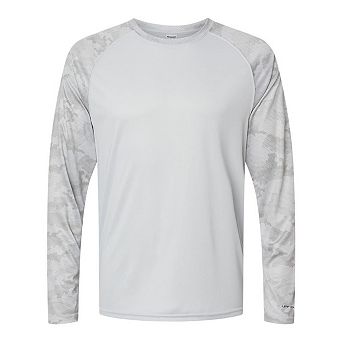 Paragon Cayman Performance Camo Colorblocked Long Sleeve T-Shirt