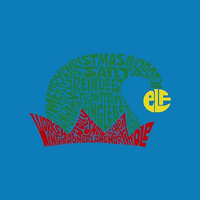 Christmas Elf Hat - Small Word Art Tote Bag