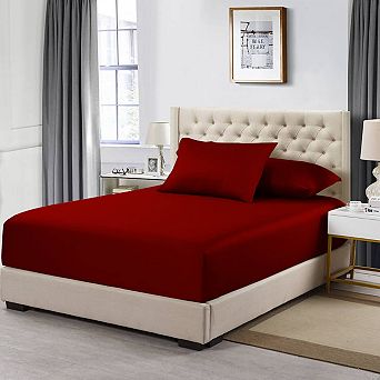 High Profile Fitted Sheet (22 in Luxurious Cotton 608 Thread Count