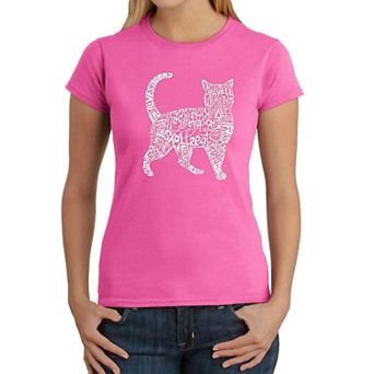 Cat - Women's Word Art T-Shirt