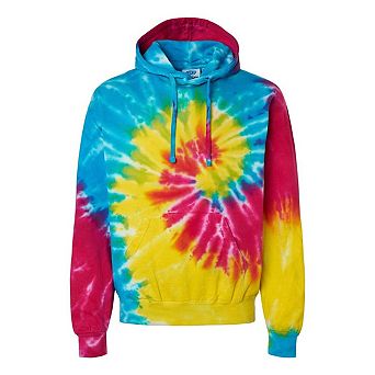 Colortone Tie-Dyed Hooded Sweatshirt