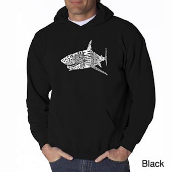 SPECIES OF SHARK - Men's Word Art Hooded Sweatshirt